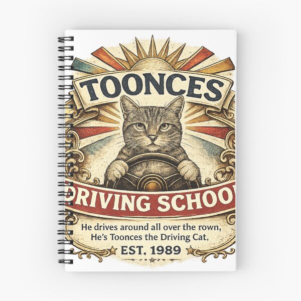 Item preview, Toonces Driving school designed and sold by mariedesigner.