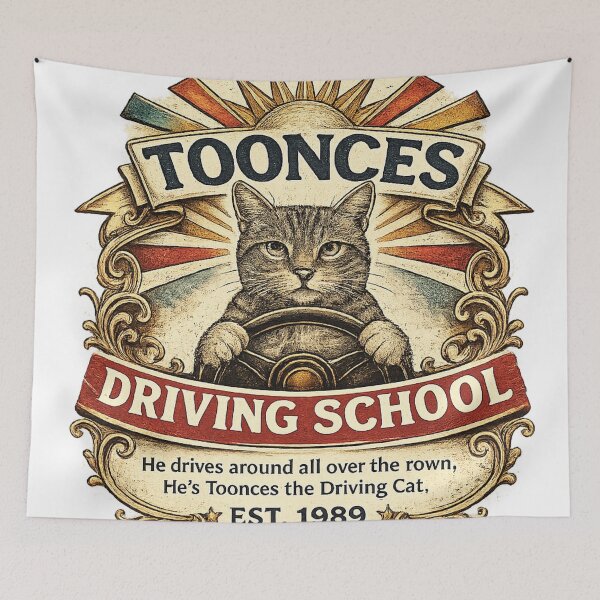 Item preview, Toonces Driving school designed and sold by mariedesigner.