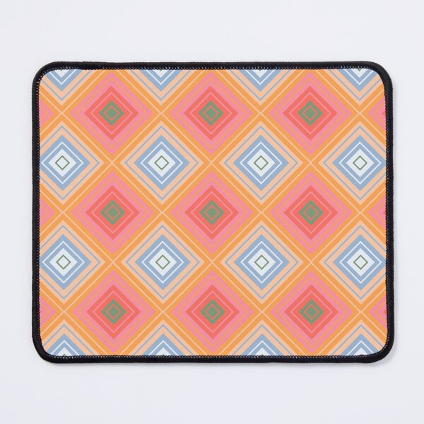 Item preview, Pastel Retro Geometric Diamond Pattern designed and sold by Zaya_art.