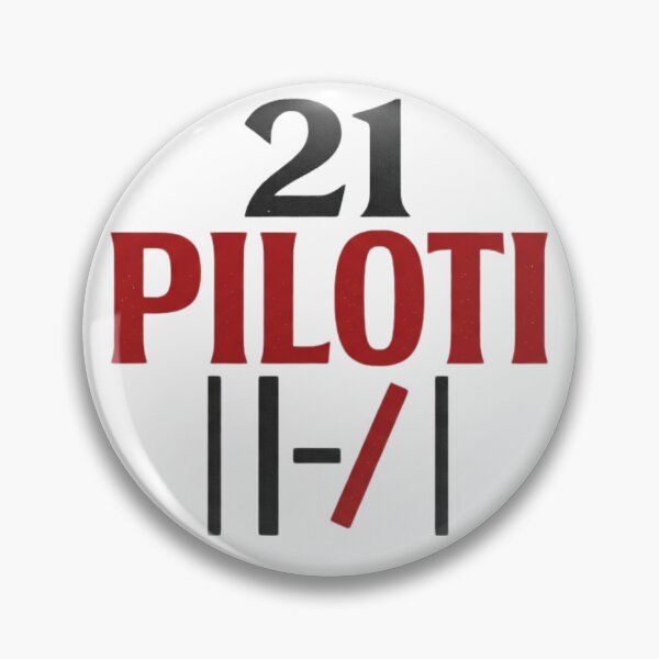 Item preview, 21 Piloti Red and Black Alternative Duo Parody designed and sold by lifrary365.