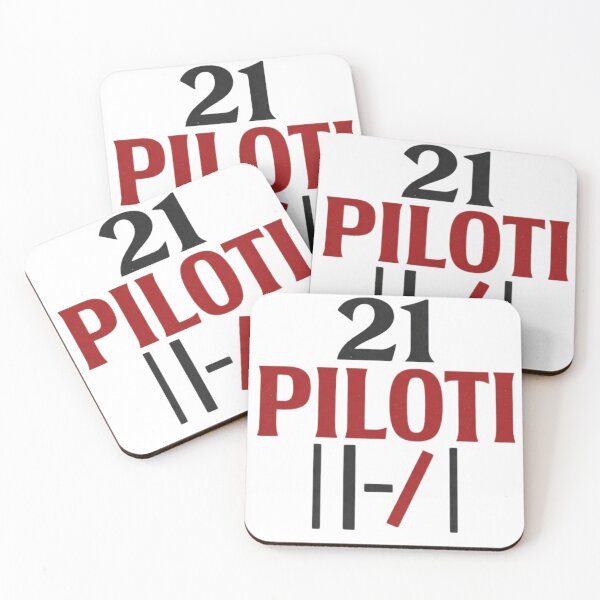 Item preview, 21 Piloti Red and Black Alternative Duo Parody designed and sold by lifrary365.