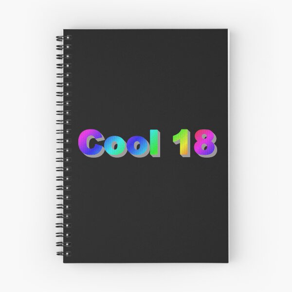 Item preview, cool 18, statement 18, pretty gift idea 18 designed and sold by Kirei-Lily.