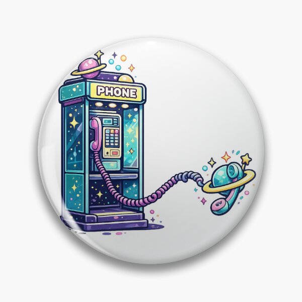 Item preview, Interplanetary telephone booth designed and sold by dmayuscula.