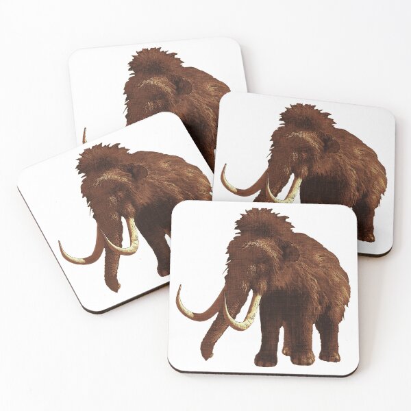 Item preview, Ice age animal mammothus primigenius, primeval motifs, animal designs for boys designed and sold by Kirei-Lily.