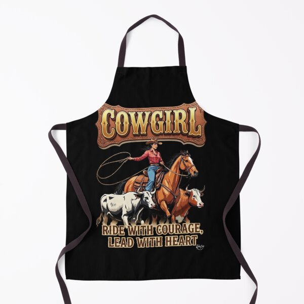 Item preview, COWGIRL: Ride With Courage, Lead With Heart. designed and sold by Gnarly360.