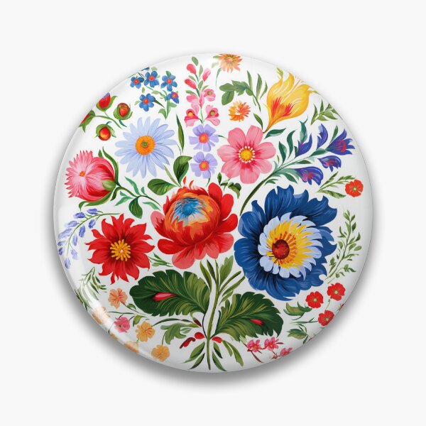 Item preview, Colorful Botanical Floral Bouquet – Vintage Wildflowers Illustration designed and sold by KAM-KAM-STORE.