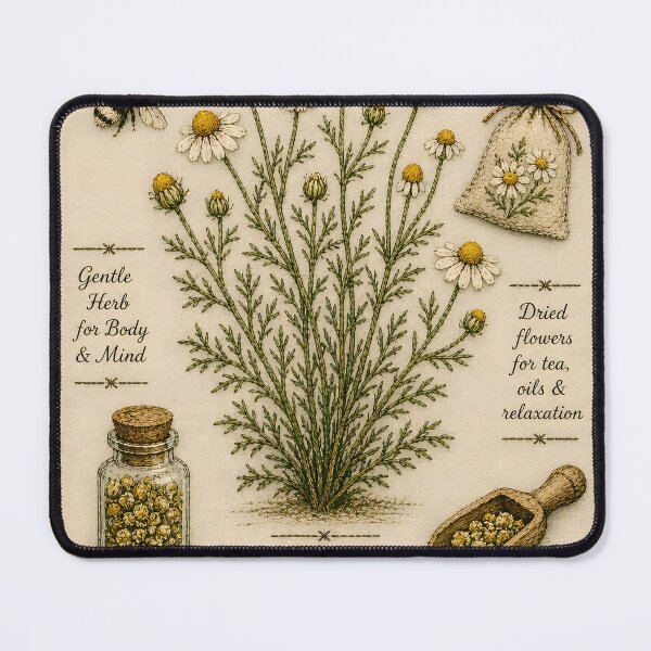 Item preview, English Chamomile Calm Comfort Heal designed and sold by Drift Pattern Studio.