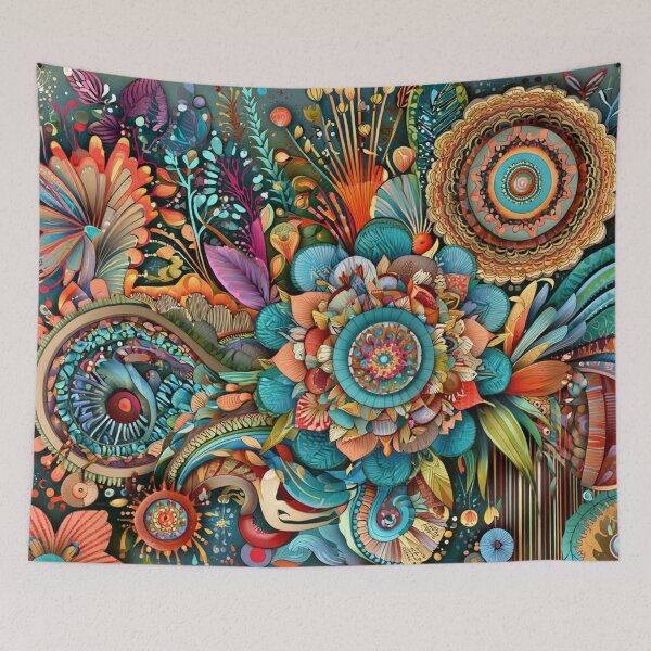 Item preview, Colorful Zentangle - Doodle No. 2 designed and sold by shakespeare1212.
