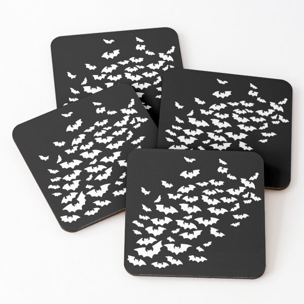 Item preview, swarm of bats, scary motifs designed and sold by Kirei-Lily.