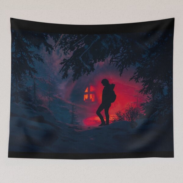 Item preview, Post-Apocalyptic Winter Survivor - Dark Dystopian Forest designed and sold by Ellanor0.