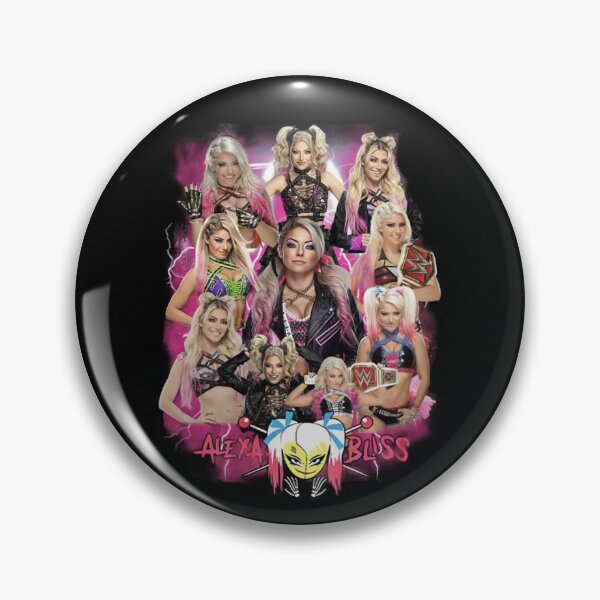Item preview, Alexa Bliss Pink Lightning Bootleg Vintage Collage designed and sold by Sedwalhissan.