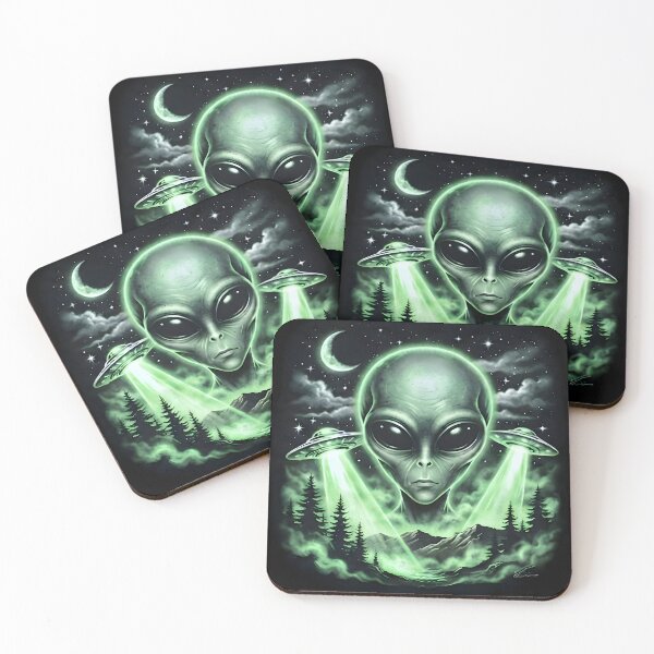 Item preview, Cosmic Alien Abduction Night designed and sold by Mystichaze.