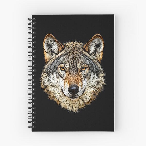 Item preview, Wolf head, popular animal designs, nature fan shirts designed and sold by Kirei-Lily.