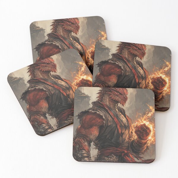 Item preview, DnD Dragonborn Fire-Fist Creature designed and sold by bapupa.