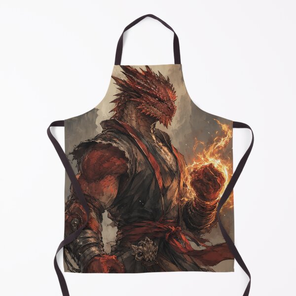 Item preview, DnD Dragonborn Fire-Fist Creature designed and sold by bapupa.