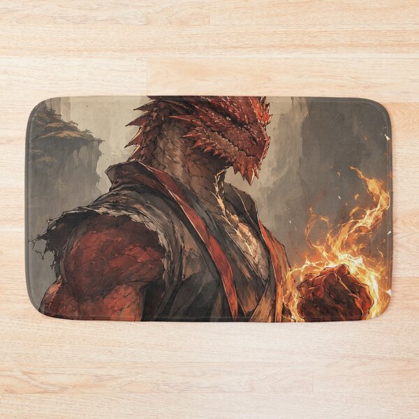 Item preview, DnD Dragonborn Fire-Fist Creature designed and sold by bapupa.