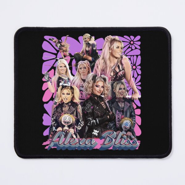 Item preview, Alexa Bliss Twisted Floral Bootleg Collage designed and sold by Sedwalhissan.