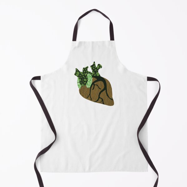 Item preview, anatomical heart nature pattern, conservation, nature people designed and sold by Kirei-Lily.