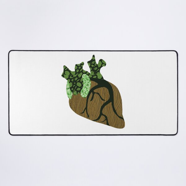 Item preview, anatomical heart nature pattern, conservation, nature people designed and sold by Kirei-Lily.