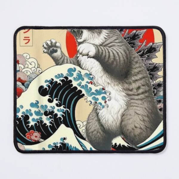 Item preview, Catzilla Cat Japanese designed and sold by yoshaa-z.
