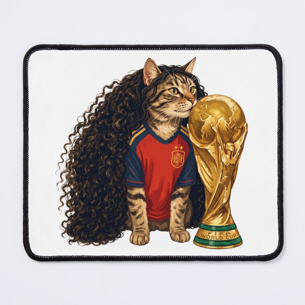 Item preview, Marc Cucurella Spain Cat Meme World Cup designed and sold by Anjestic Studio.