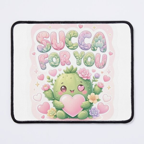 Item preview, Succa For You Romantic Succulent Sticker designed and sold by Imaginarium of Chaos falcon88 .