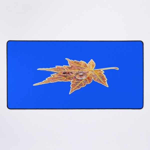Item preview, Ant and droplet on Maple leaf designed and sold by lightrookiepk.