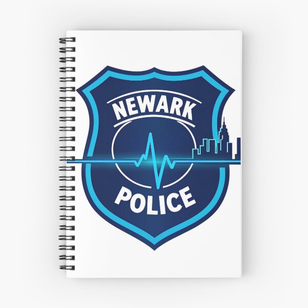 Item preview, Newark Police Heartbeat Badge T-Shirt, Cop Lover Gift, Thin Blue Line Graphic Tee designed and sold by pawsome purrfect.