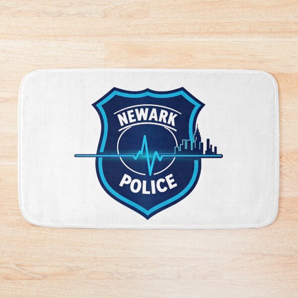 Item preview, Newark Police Heartbeat Badge T-Shirt, Cop Lover Gift, Thin Blue Line Graphic Tee designed and sold by pawsome purrfect.