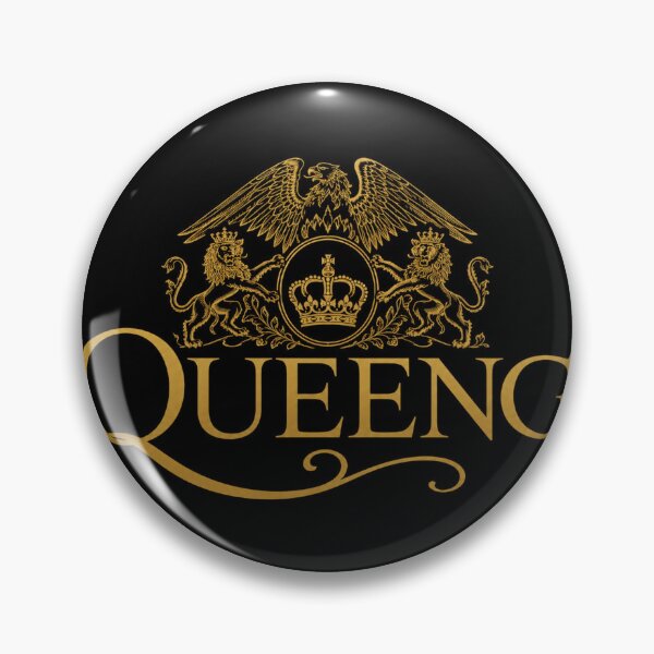 Item preview, Queeng Royal Crest Gold Vintage Parody designed and sold by lifrary365.