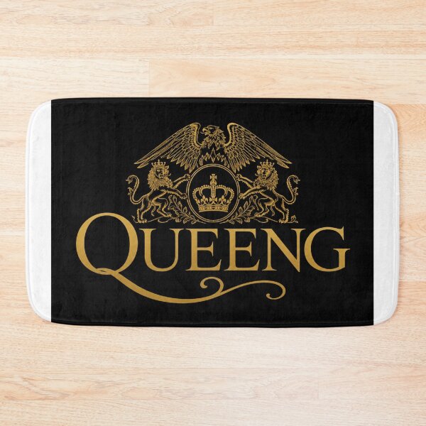 Item preview, Queeng Royal Crest Gold Vintage Parody designed and sold by lifrary365.