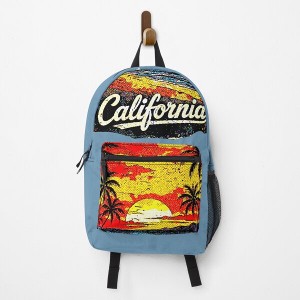 Item preview, California Beach Sunset | Vintage Retro Palm Tree Poster designed and sold by AstronautMerch.