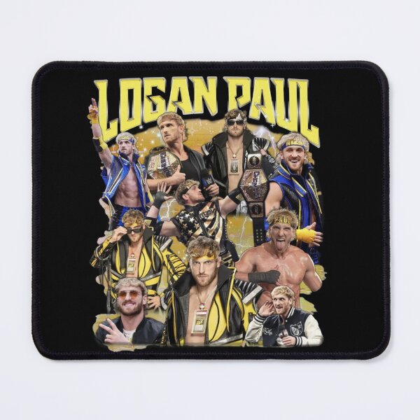 Item preview, Logan Paul WWE Champion Vintage Bootleg Collage designed and sold by Sedwalhissan.