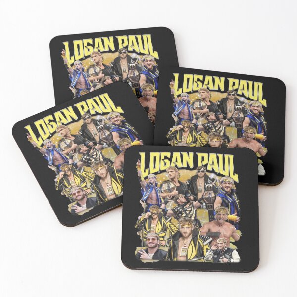 Item preview, Logan Paul WWE Champion Vintage Bootleg Collage designed and sold by Sedwalhissan.