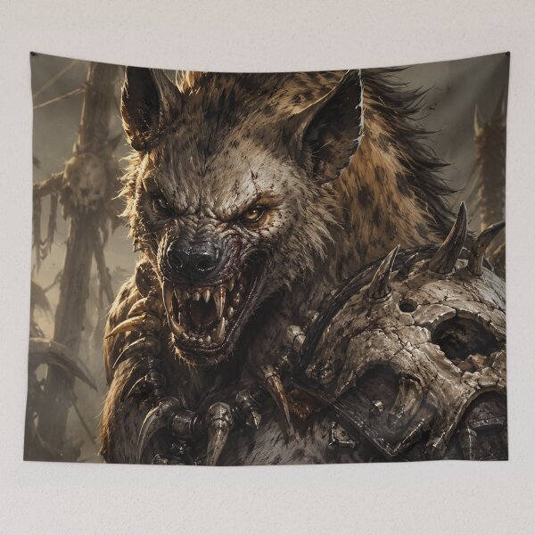 Item preview, DnD Gnoll Bone-Cruncher Creature designed and sold by bapupa.