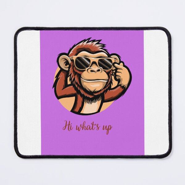 Item preview, Funny monkey sticker  designed and sold by Khanworld1234.