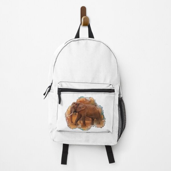 Item preview, Elephant cow in the desert dust, elephant lover, Africa fan designed and sold by Kirei-Lily.