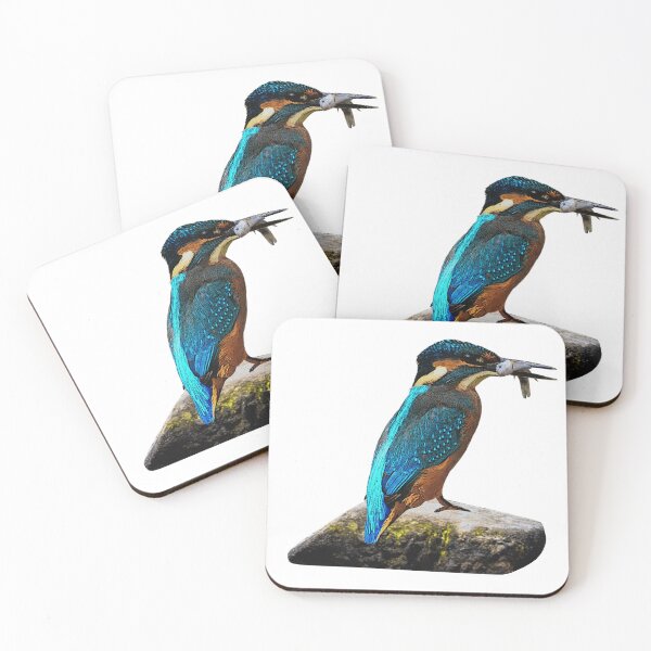Item preview, Fishing male kingfisher, cool bird photos designed and sold by Kirei-Lily.