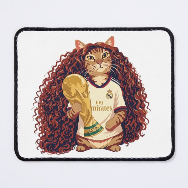 Item preview, Marc Cucurella Real Madrid Cat Meme World Cup designed and sold by Anjestic Studio.