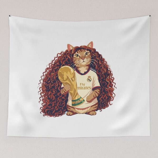 Item preview, Marc Cucurella Real Madrid Cat Meme World Cup designed and sold by Anjestic Studio.