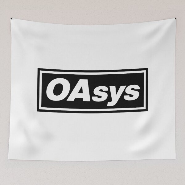 Item preview, OAsys Office Automation Funny Britpop Parody designed and sold by lifrary365.