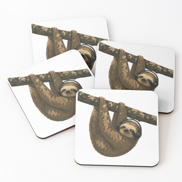 Item preview, Sonic Sloth Hangs designed and sold by Simsonic.