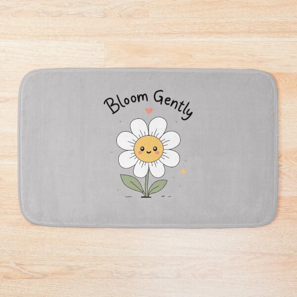 Item preview, Bloom Gently - Cute Smiling Daisy Minimalist Flower Illustration designed and sold by FennyWijayaMomo.