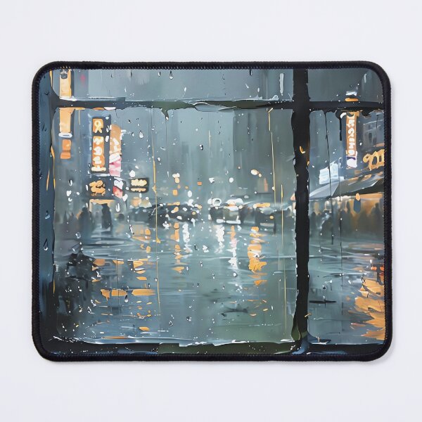 Item preview, Rainy Urban Solitude designed and sold by ONYX Pixee.