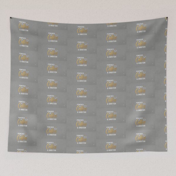 Item preview, POWERED BY COFFEE & AMBITION designed and sold by Ercancyhnn.