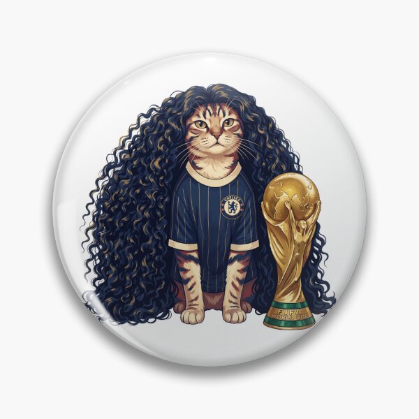 Item preview, Marc Cucurella Chelsea FC Cat Meme World Cup designed and sold by Anjestic Studio.