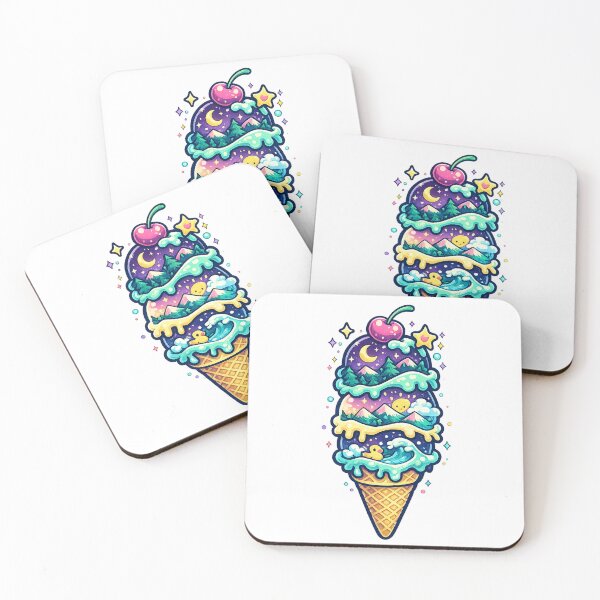 Item preview, Three Worlds Ice Cream designed and sold by dmayuscula.