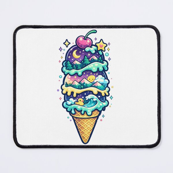 Item preview, Three Worlds Ice Cream designed and sold by dmayuscula.