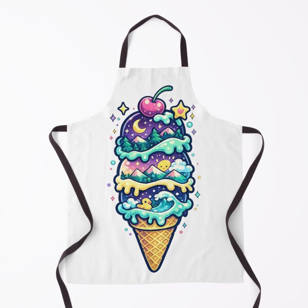 Item preview, Three Worlds Ice Cream designed and sold by dmayuscula.