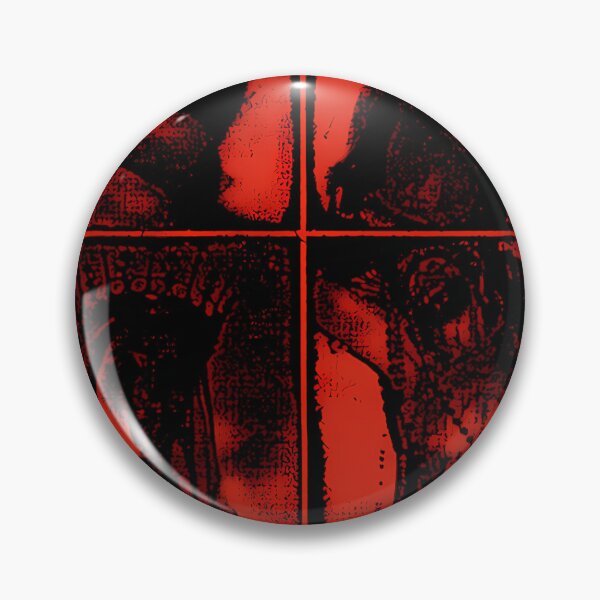 Item preview, Gritty Red Artistic Metal Band designed and sold by RetroVibeArty.